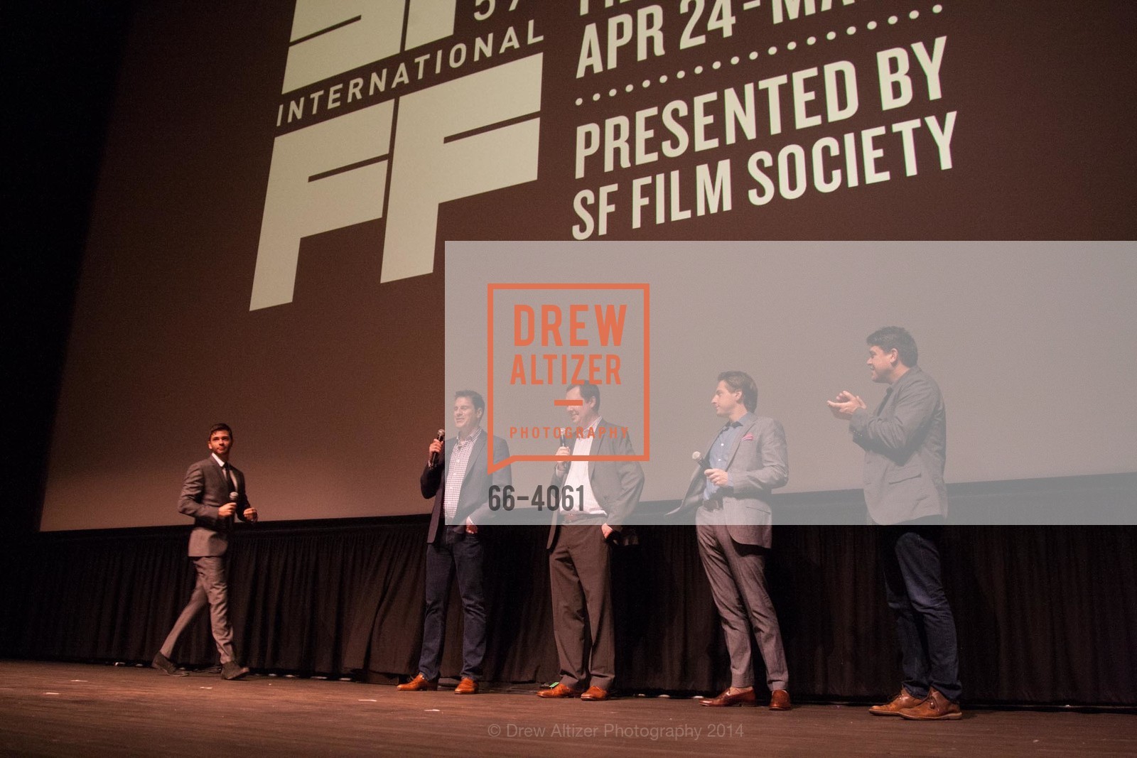 Devon Graye, Tom Dolby, Tom Williams, Fran Kanz, SAN FRANCISCO INTERNATIONAL FILM FESTIVAL Presents LAST WEEKEND Premier at the Kabuki Sundance Cinemas, US, May 2nd, 2014, Photo #66-4061 Devon Graye, Tom Dolby, Tom Williams, Fran Kanz, Photo #66-4061