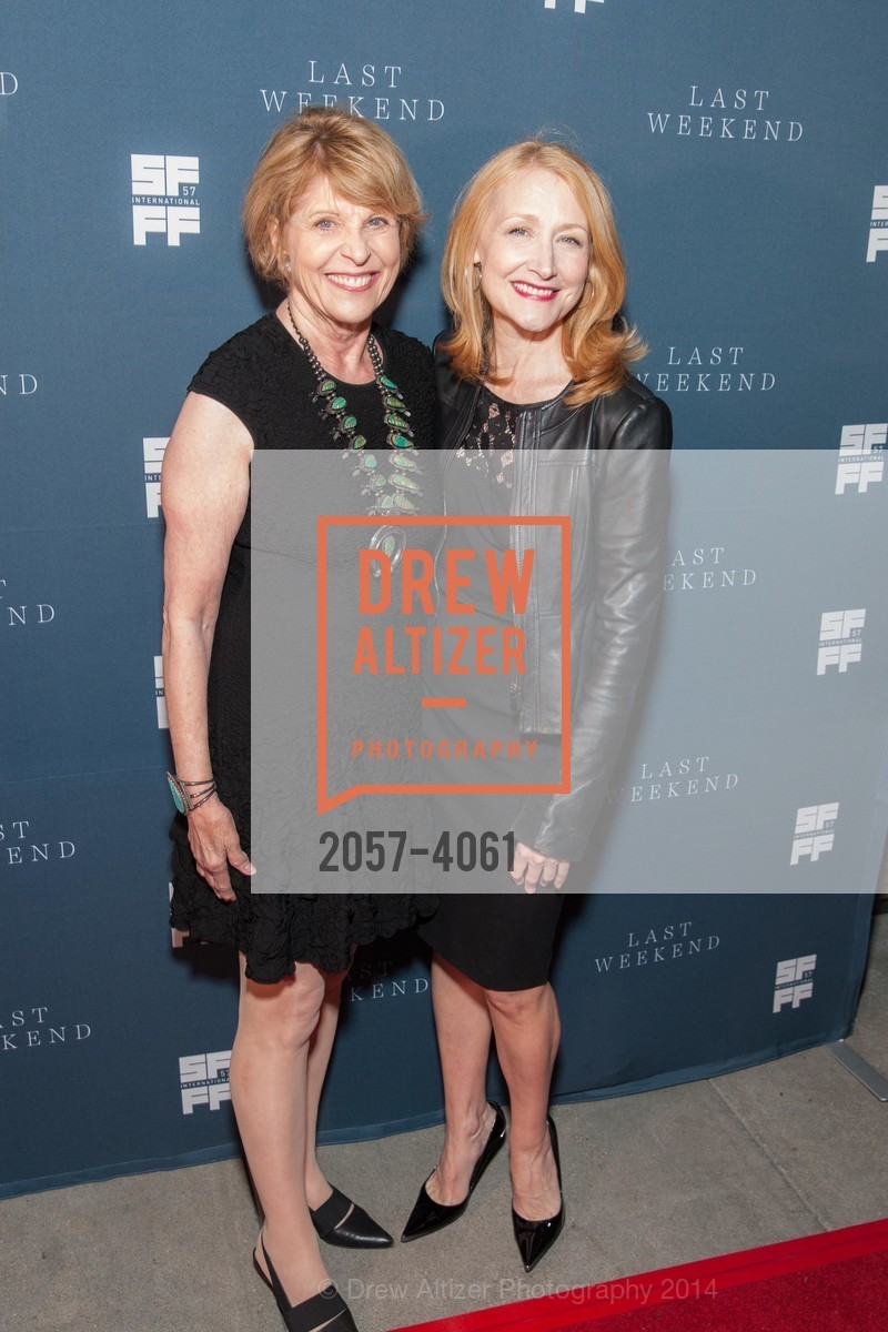 Dagmar Dolby, Patricia Clarkson, SAN FRANCISCO INTERNATIONAL FILM FESTIVAL Presents LAST WEEKEND Premier at the Kabuki Sundance Cinemas, US, May 2nd, 2014, Photo #2057-4061 Dagmar Dolby, Patricia Clarkson, Photo #2057-4061