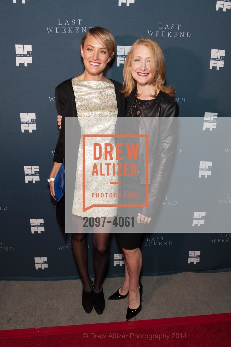 Alexia Rasmussen, Patricia Clarkson, SAN FRANCISCO INTERNATIONAL FILM FESTIVAL Presents LAST WEEKEND Premier at the Kabuki Sundance Cinemas, US, May 2nd, 2014, Photo #2097-4061 Alexia Rasmussen, Patricia Clarkson, Photo #2097-4061