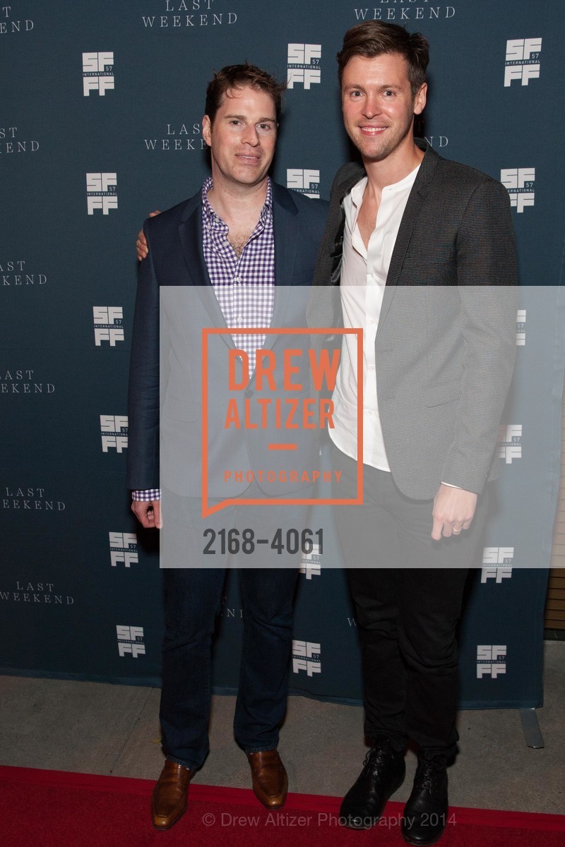 Tom Dolby, Drew Frist, SAN FRANCISCO INTERNATIONAL FILM FESTIVAL Presents LAST WEEKEND Premier at the Kabuki Sundance Cinemas, US, May 2nd, 2014, Photo #2168-4061 Tom Dolby, Drew Frist, Photo #2168-4061