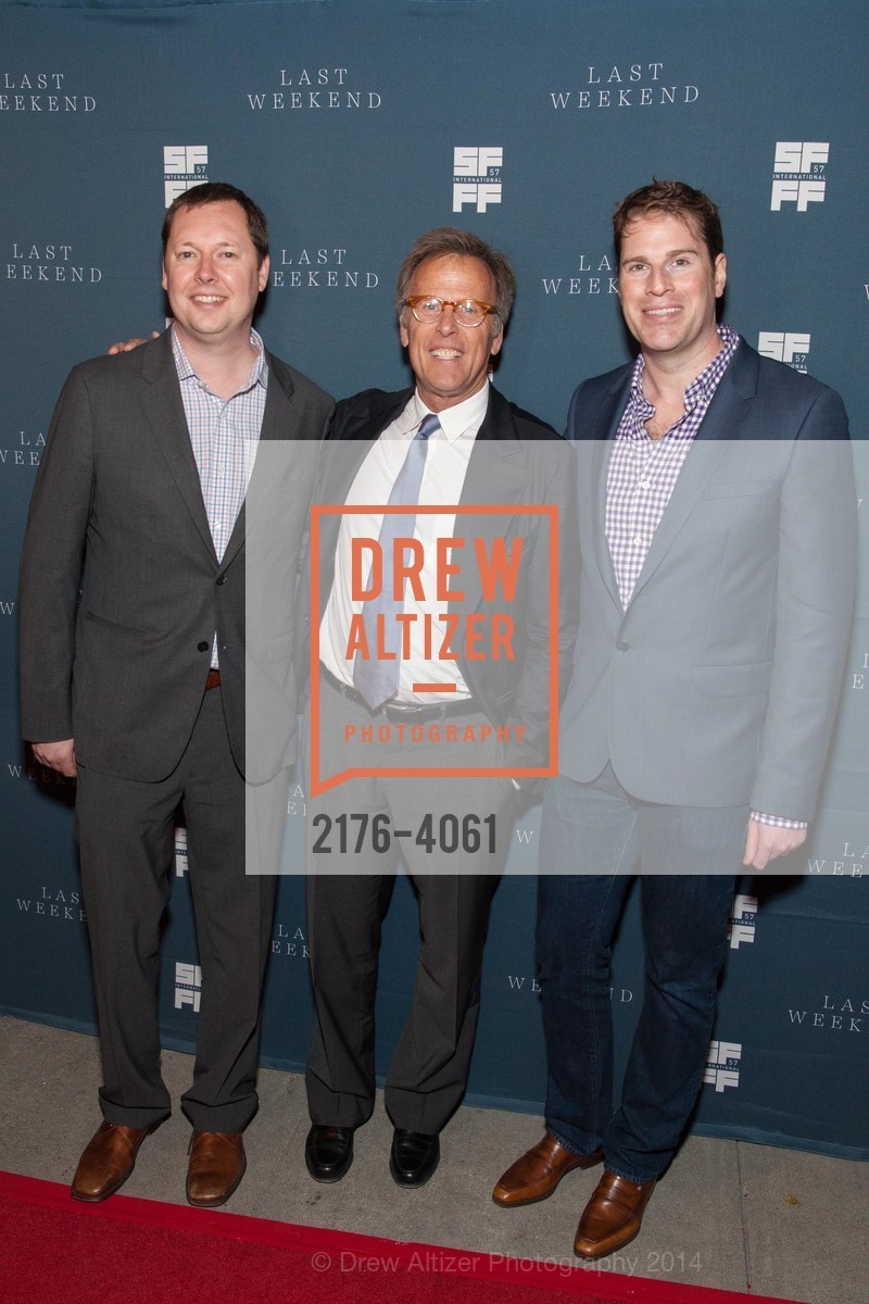 Tom Williams, Mark Johnson, Tom Dolby, SAN FRANCISCO INTERNATIONAL FILM FESTIVAL Presents LAST WEEKEND Premier at the Kabuki Sundance Cinemas, US, May 2nd, 2014, Photo #2176-4061 Tom Williams, Mark Johnson, Tom Dolby, Photo #2176-4061
