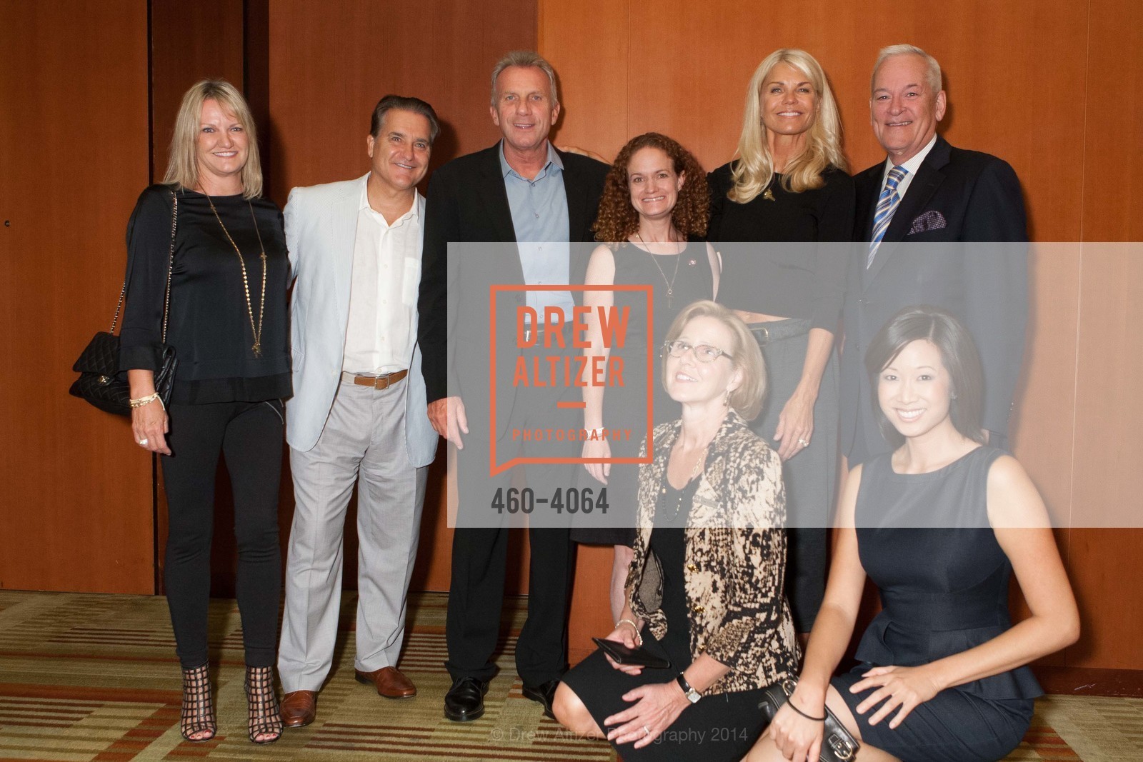 Gayle Mariucci, Steve Mariucci, Joe Montana, Joanne Pasternack, Jennifer Montana, Tracy Mercer, Photo #460-4064
