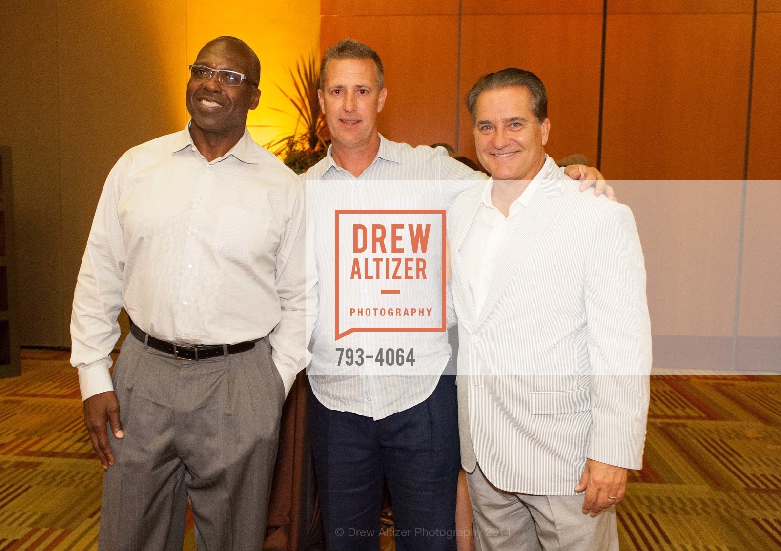 Guy McIntyre, John Paye, Steve Mariucci, Keys OLD, US, August 21st, 2014, Photo #793-4064 Guy McIntyre, John Paye, Steve Mariucci, Photo #793-4064