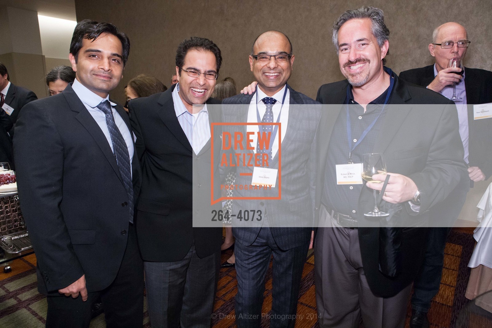 Naval Daver, Naven Pemmaraju, Vikas Gupta, Ruben Mesa, CURE MAGAZINE'S MPN Heroes Awards, US, December 7th, 2014, Photo #264-4073 Naval Daver, Naven Pemmaraju, Vikas Gupta, Ruben Mesa, Photo #264-4073