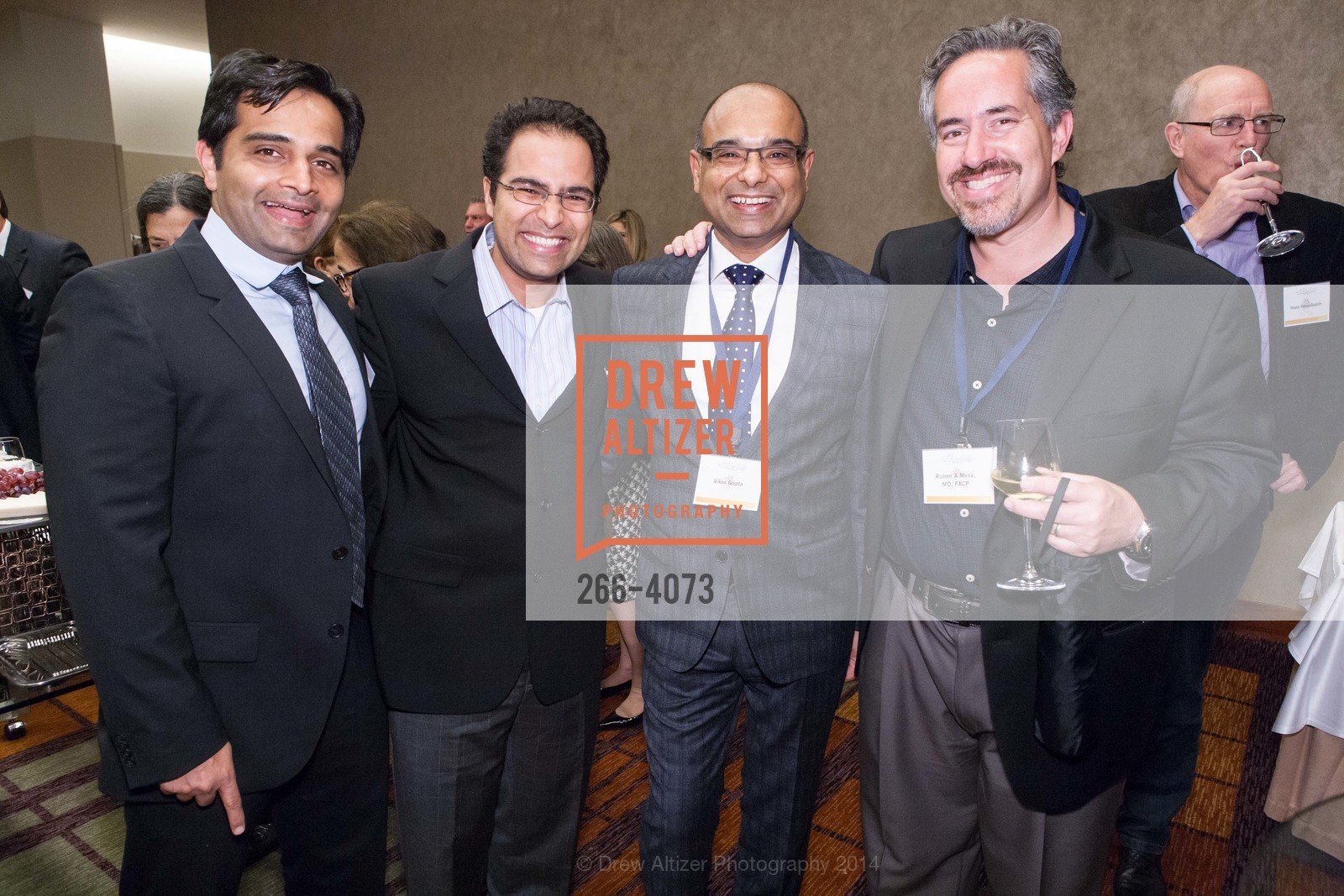 Naval Daver, Naven Pemmaraju, Vikas Gupta, Ruben Mesa, CURE MAGAZINE'S MPN Heroes Awards, US, December 7th, 2014, Photo #266-4073 Naval Daver, Naven Pemmaraju, Vikas Gupta, Ruben Mesa, Photo #266-4073