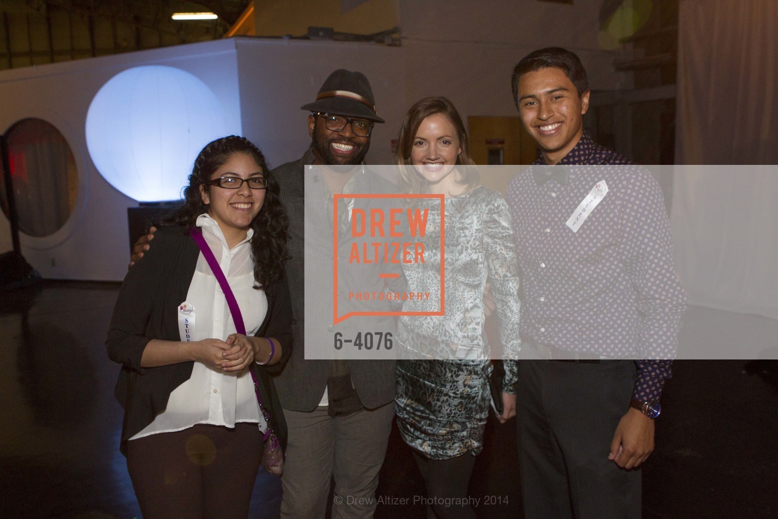 Berlin Dominguez, Baratunde Thurston, Elizabeth Stewart, Christian Lara, The BUILD Gala 2014 Honoring Ben Silbermann with the Pitch Prize for Enterpreneurship, US, March 1st, 2014, Photo #6-4076 Berlin Dominguez, Baratunde Thurston, Elizabeth Stewart, Christian Lara, Photo #6-4076