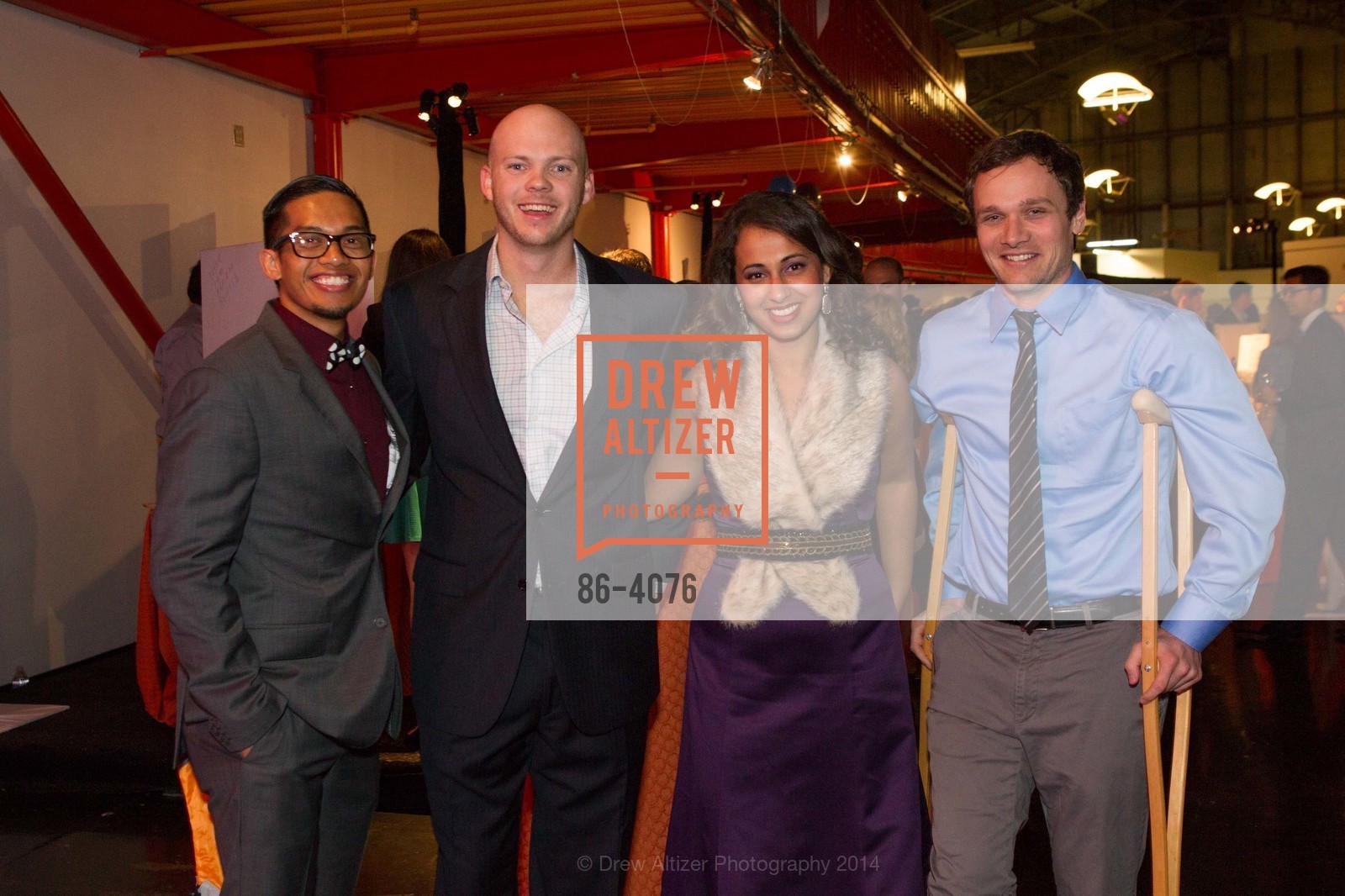 Drew Ollero, Patrick MacDonell, Misty Desai, Eric Berlin, The BUILD Gala 2014 Honoring Ben Silbermann with the Pitch Prize for Enterpreneurship, US, March 1st, 2014, Photo #86-4076 Drew Ollero, Patrick MacDonell, Misty Desai, Eric Berlin, Photo #86-4076