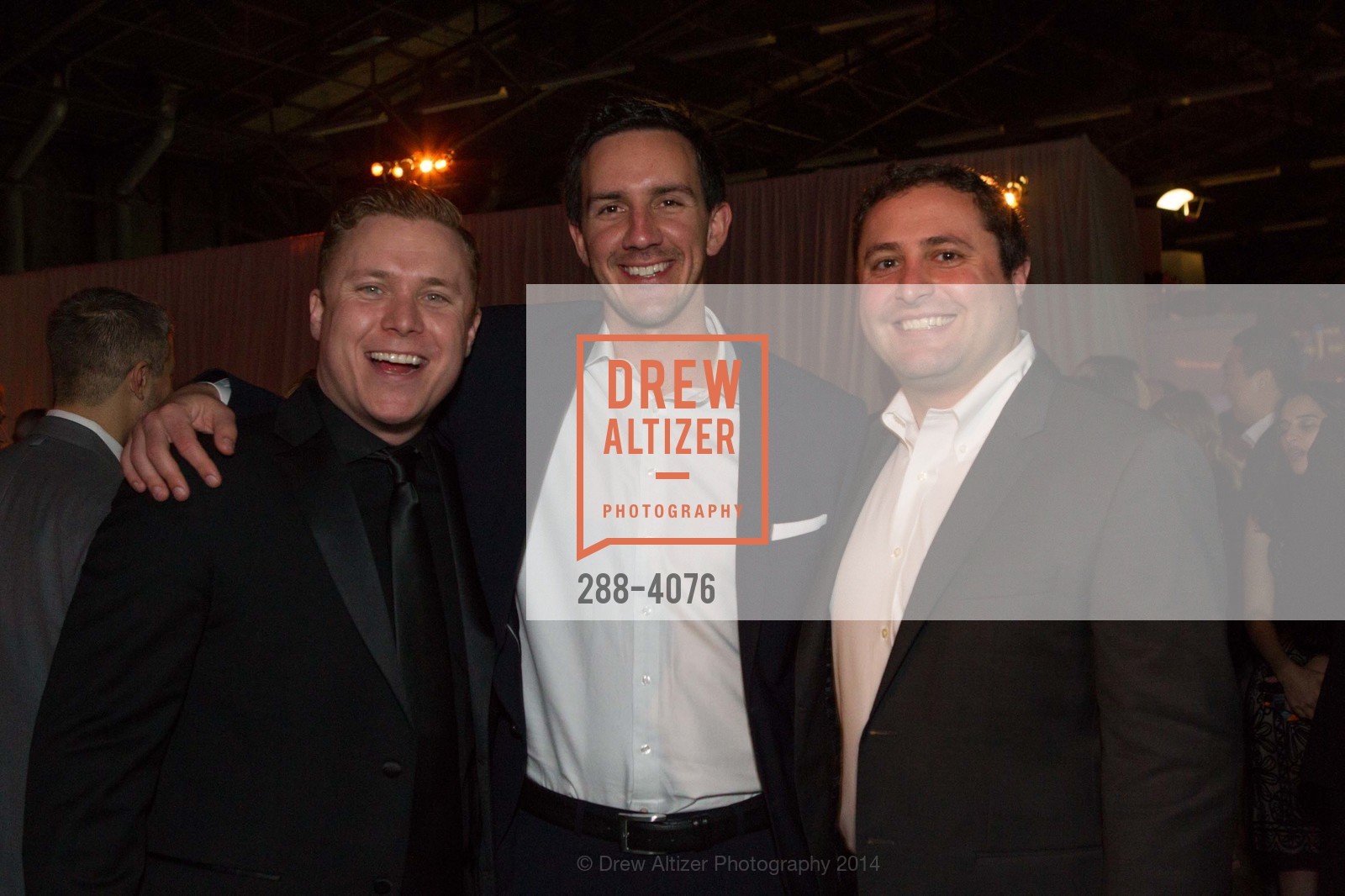 Bob Lee, Brian Grassadonia, Topher Conway, The BUILD Gala 2014 Honoring Ben Silbermann with the Pitch Prize for Enterpreneurship, US, March 1st, 2014, Photo #288-4076 Bob Lee, Brian Grassadonia, Topher Conway, Photo #288-4076