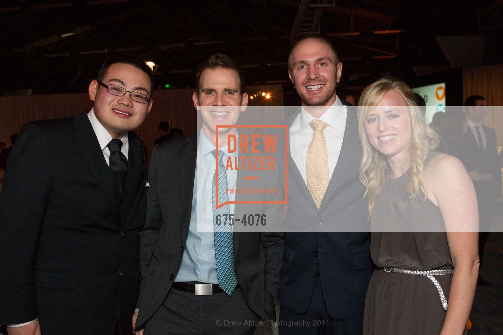 Tom Tang, Chuck Salter, Luke McMurray, Meghan McMurray, The BUILD Gala 2014 Honoring Ben Silbermann with the Pitch Prize for Enterpreneurship, US, March 1st, 2014, Photo #675-4076 Tom Tang, Chuck Salter, Luke McMurray, Meghan McMurray, Photo #675-4076