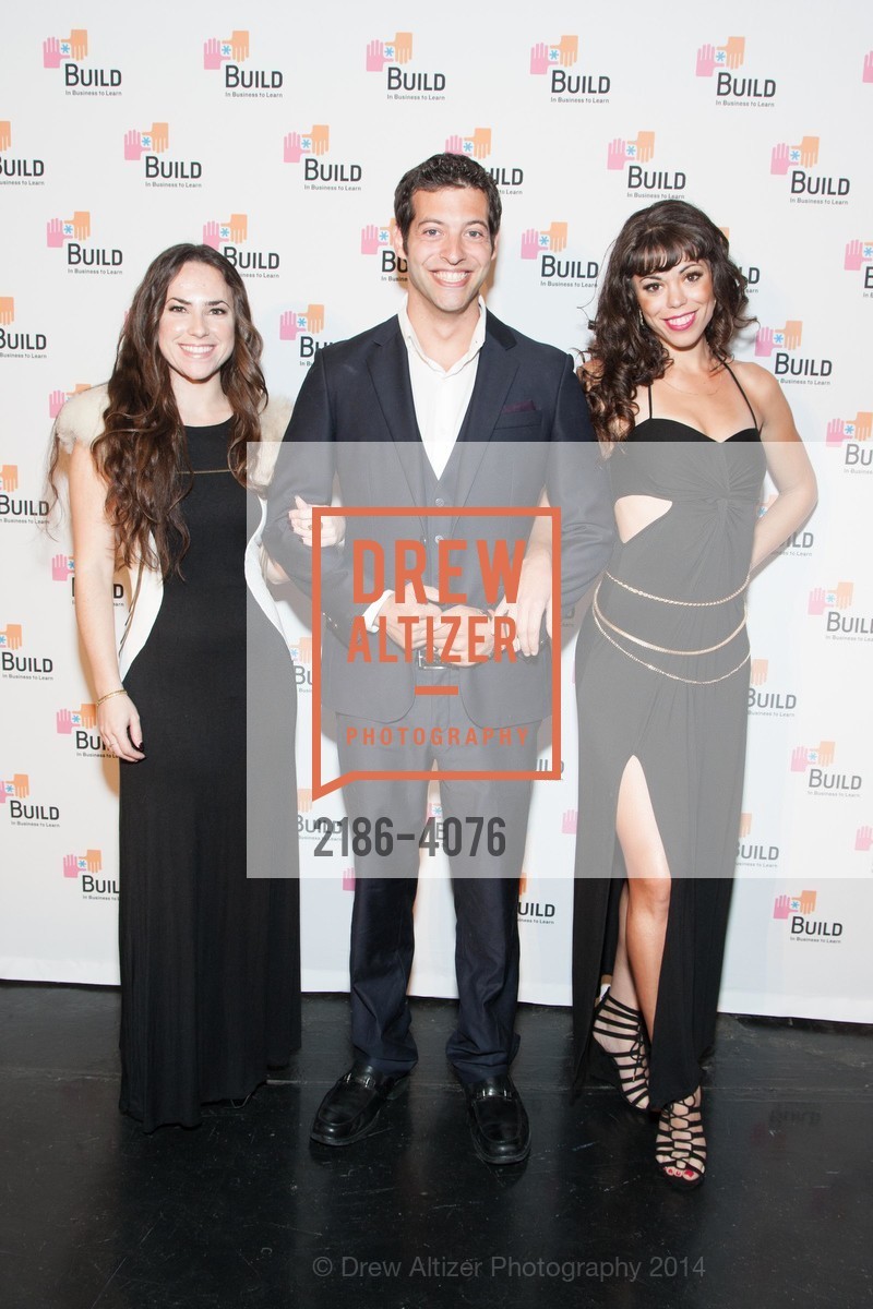 Marina Patton, Bobby Bautista, Rebecca Alonzi, The BUILD Gala 2014 Honoring Ben Silbermann with the Pitch Prize for Enterpreneurship, US, March 1st, 2014, Photo #2186-4076 Marina Patton, Bobby Bautista, Rebecca Alonzi, Photo #2186-4076