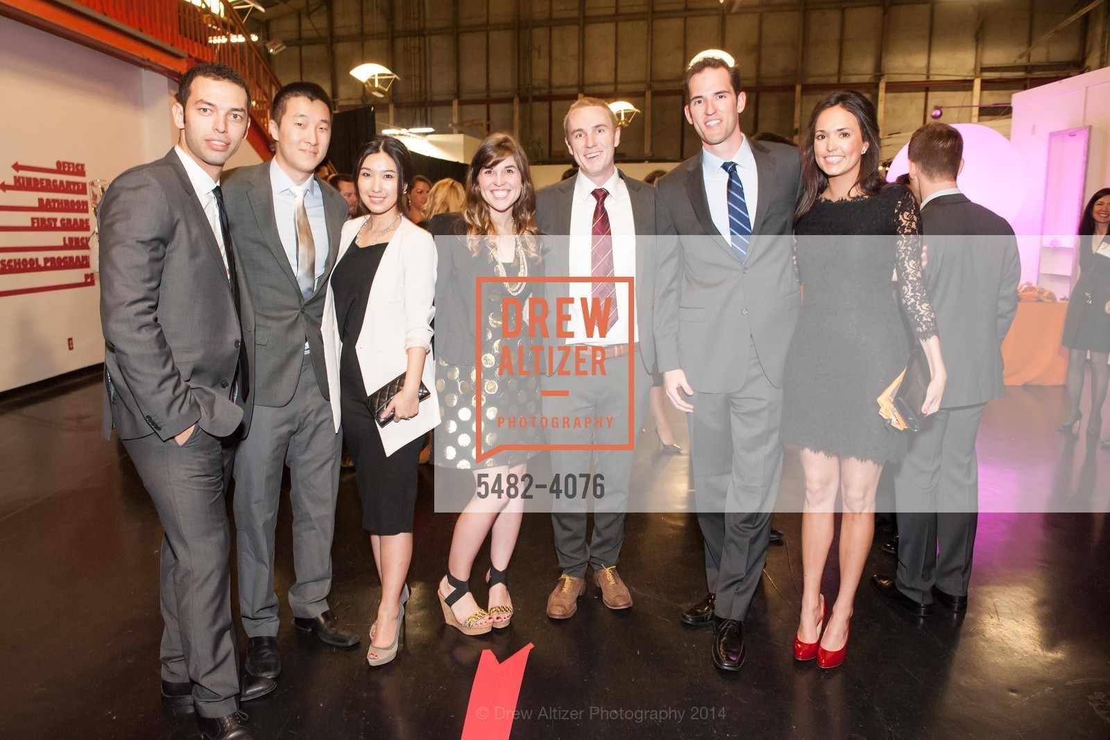 Sameh Elamawy, Houston Cheng, JC Milam, Everett Milam, Scott Clark, Mary Kate Banchero, The BUILD Gala 2014 Honoring Ben Silbermann with the Pitch Prize for Enterpreneurship, US, March 1st, 2014, Photo #5482-4076 Sameh Elamawy, Houston Cheng, JC Milam, Everett Milam, Scott Clark, Mary Kate Banchero, Photo #5482-4076