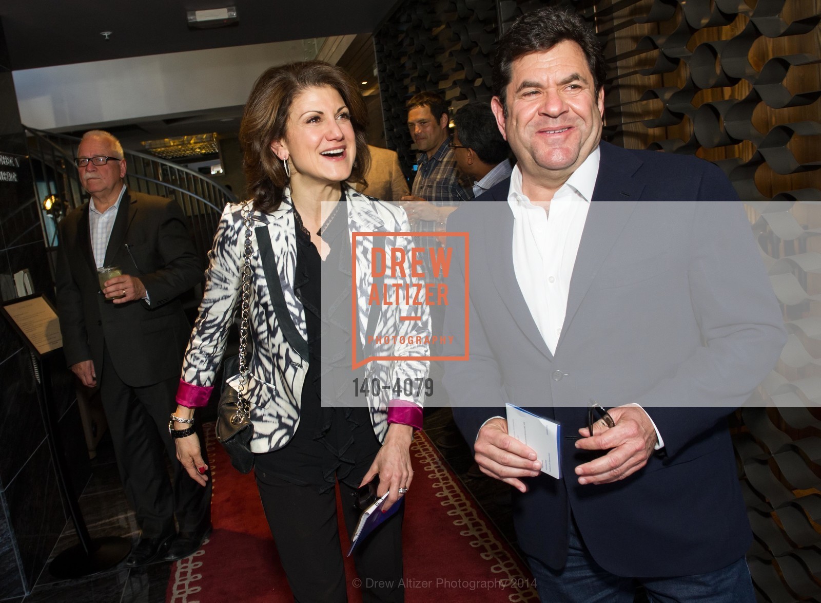 Niki Leondakis, John Pritzker, The EPIPHANY HOTEL Launch Party, US, May 20th, 2014, Photo #140-4079 Niki Leondakis, John Pritzker, Photo #140-4079