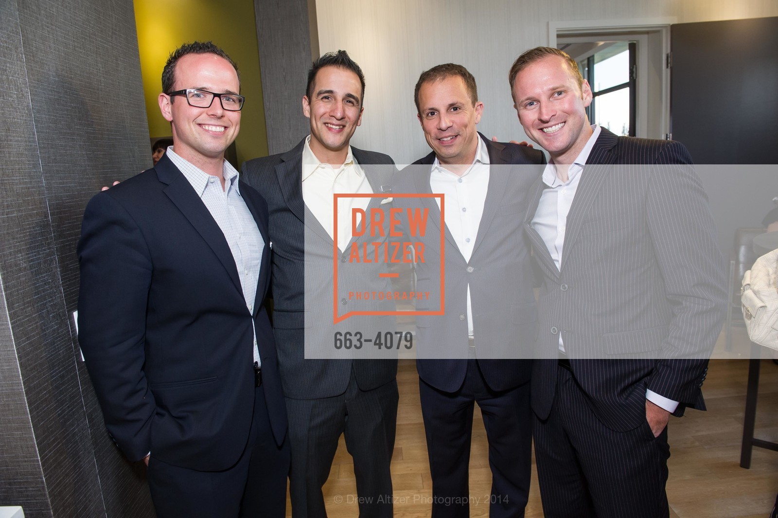 Nick Hafer, Pete Burns, Jonathan Friedman, Todd Metzer, The EPIPHANY HOTEL Launch Party, US, May 20th, 2014, Photo #663-4079 Nick Hafer, Pete Burns, Jonathan Friedman, Todd Metzer, Photo #663-4079
