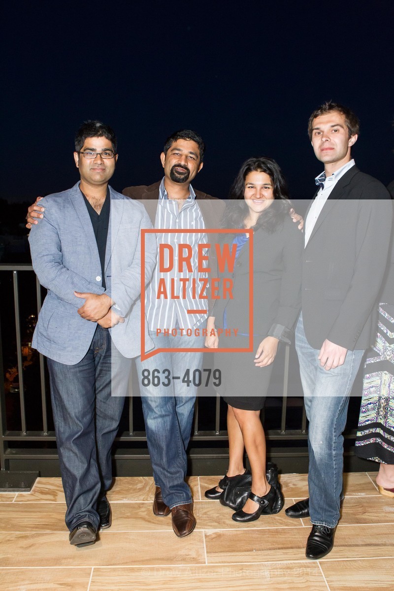 Sundar Iyer, Shashi Hebsur, Sonia Partap, Maxim Nikiforov, The EPIPHANY HOTEL Launch Party, US, May 20th, 2014, Photo #863-4079 Sundar Iyer, Shashi Hebsur, Sonia Partap, Maxim Nikiforov, Photo #863-4079