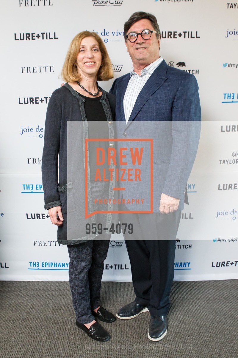 Alice Erber, Bob Steinberg, The EPIPHANY HOTEL Launch Party, US, May 20th, 2014, Photo #959-4079 Alice Erber, Bob Steinberg, Photo #959-4079