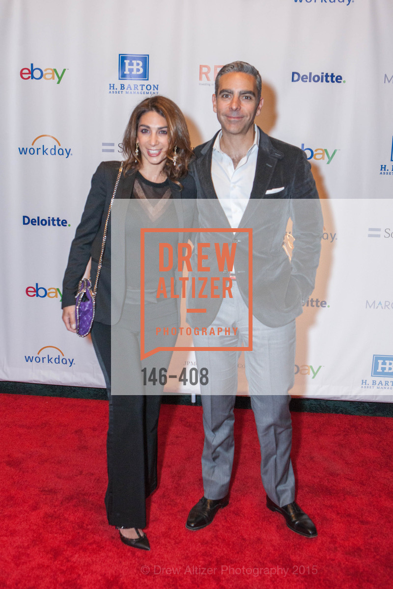 Fanny Marcus, David Marcus, REDF's 2015 BENEFIT featuring JOURNEY, The Warfield Theatre. Warfield, October 22nd, 2015, Photo #146-408 Fanny Marcus, David Marcus, Photo #146-408