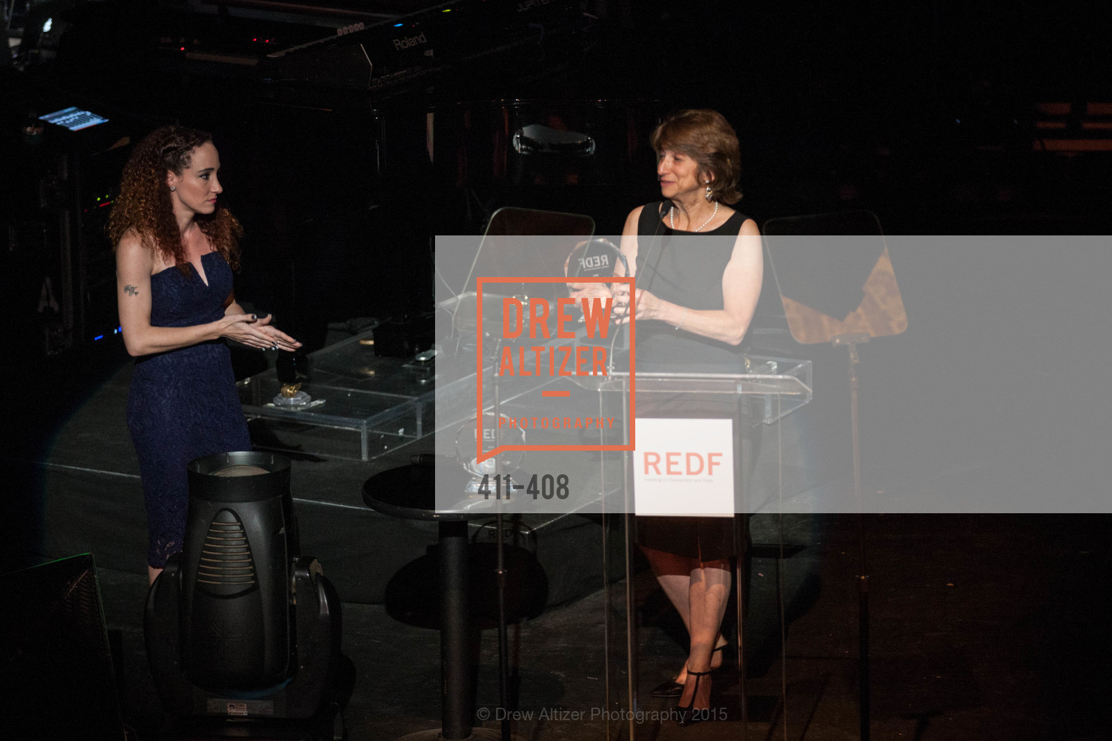 Katelyn Dalton, Carla Javits, REDF's 2015 BENEFIT featuring JOURNEY, The Warfield Theatre. 982 Market St, October 22nd, 2015,Drew Altizer, Drew Altizer Photography, full-service event agency, private events, San Francisco photographer, photographer California