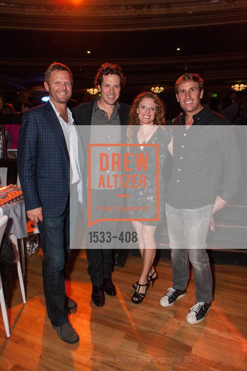 Sig Anderson, Adam Smith, Sarah Dilullo, Scott Olrich, REDF's 2015 BENEFIT featuring JOURNEY, The Warfield Theatre. Warfield, October 22nd, 2015, Photo #1533-408 Sig Anderson, Adam Smith, Sarah Dilullo, Scott Olrich, Photo #1533-408