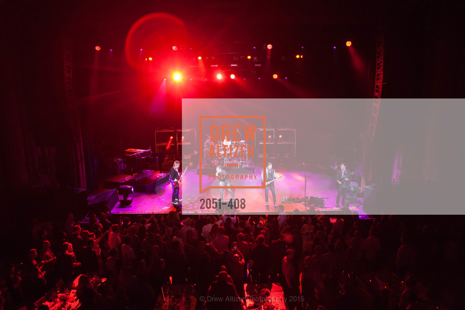 Performance By Journey, REDF's 2015 BENEFIT featuring JOURNEY, The Warfield Theatre. 982 Market St, October 22nd, 2015,Drew Altizer, Drew Altizer Photography, full-service agency, private events, San Francisco photographer, photographer california