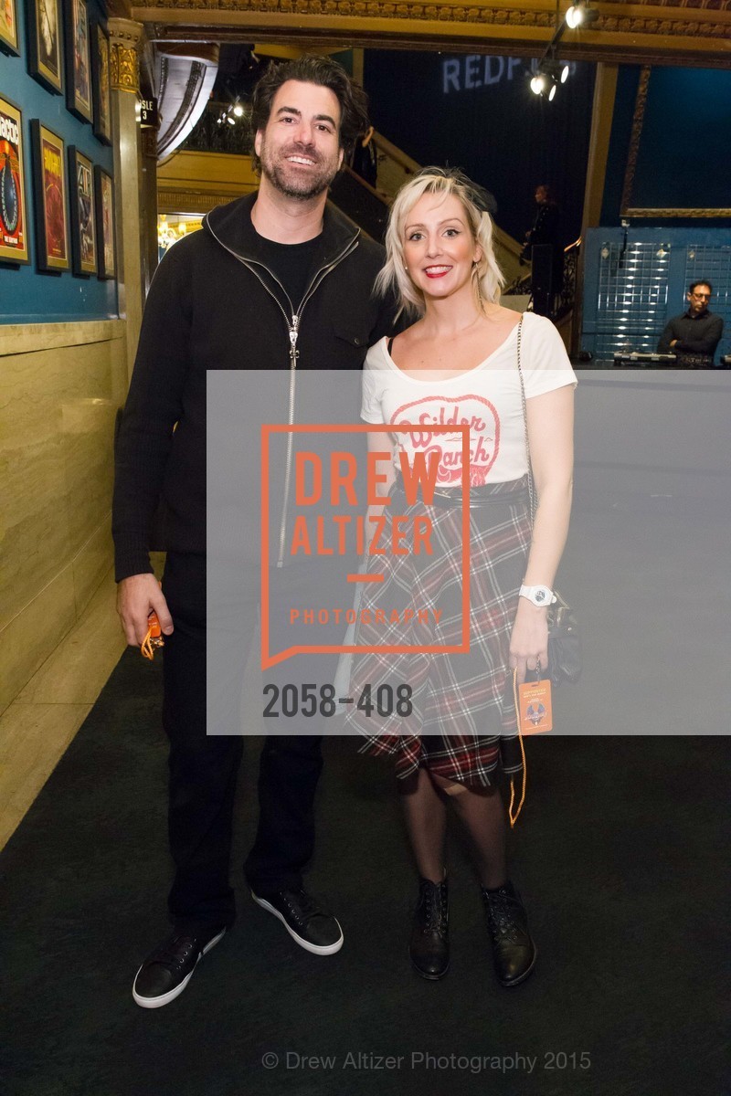 Patrick Evan, Kate Dewald, REDF's 2015 BENEFIT featuring JOURNEY, The Warfield Theatre. Warfield, October 22nd, 2015, Photo #2058-408 Patrick Evan, Kate Dewald, Photo #2058-408