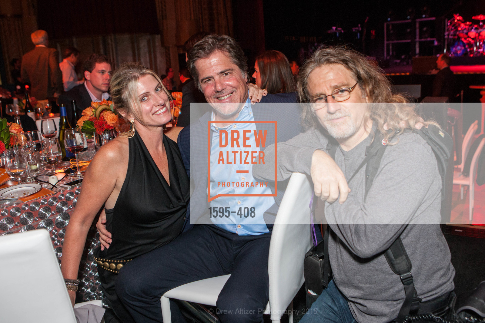 Tami Larson, Dennis Strazulo, Jay Blakesberg, REDF's 2015 BENEFIT featuring JOURNEY, The Warfield Theatre. Warfield, October 22nd, 2015, Photo #1595-408 Tami Larson, Dennis Strazulo, Jay Blakesberg, Photo #1595-408