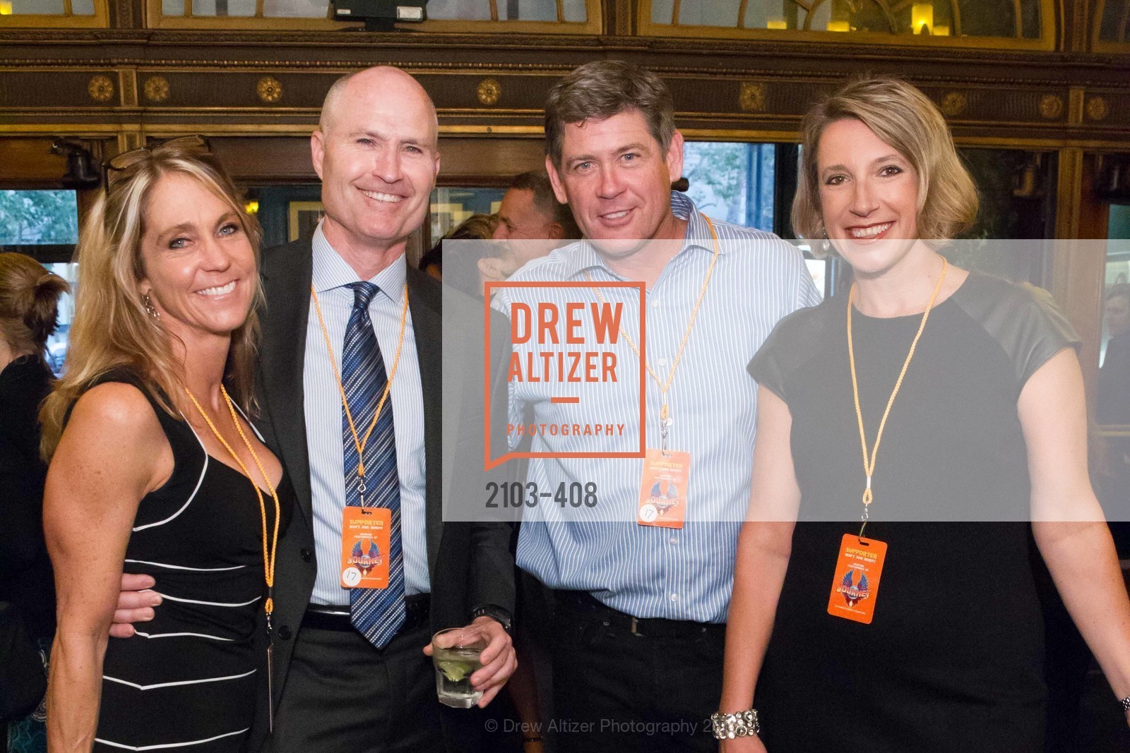 Christine Breeze, Birk Mitchie, Bob Morris, Jodi Morris, REDF's 2015 BENEFIT featuring JOURNEY, The Warfield Theatre. The Warfield Theatre, . 982 Market St, October 22nd, 2015, Photo #2103-408 Christine Breeze, Birk Mitchie, Bob Morris, Jodi Morris, Photo #2103-408