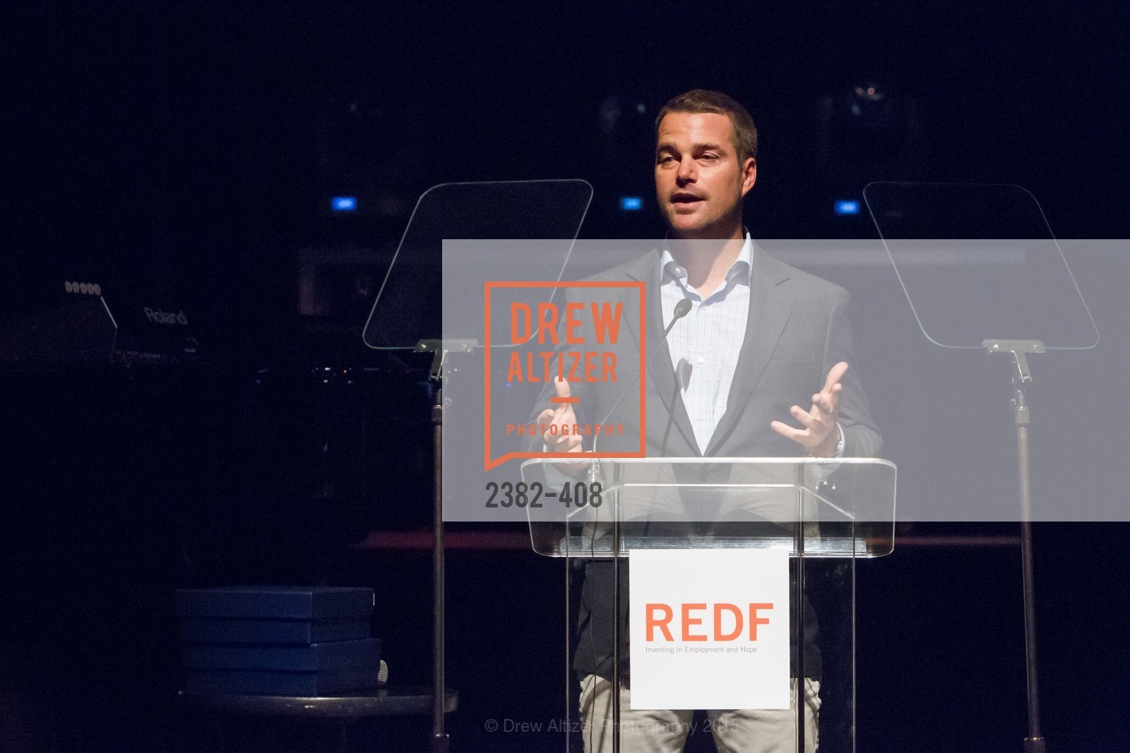 Chris O'Donnell, REDF's 2015 BENEFIT featuring JOURNEY, The Warfield Theatre. 982 Market St, October 22nd, 2015,Drew Altizer, Drew Altizer Photography, full-service agency, private events, San Francisco photographer, photographer california