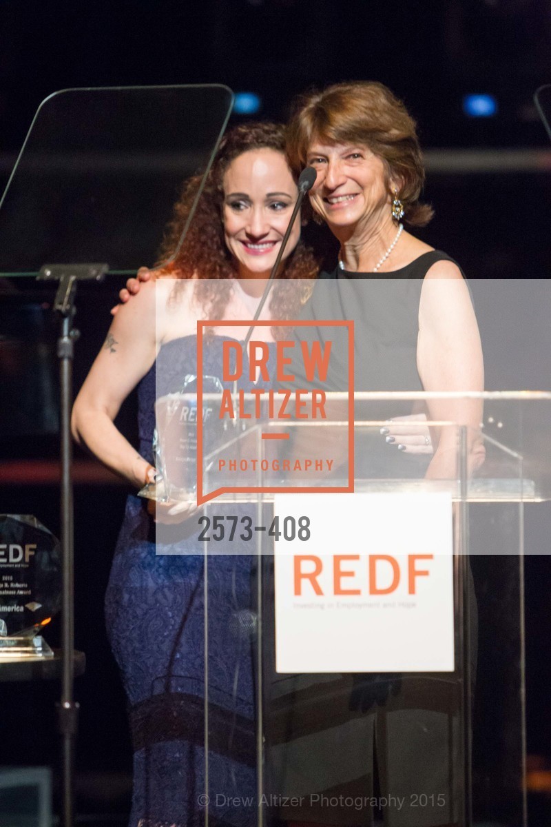 Katelyn Dalton, Carla Javits, REDF's 2015 BENEFIT featuring JOURNEY, The Warfield Theatre. The Warfield Theatre, . 982 Market St, October 22nd, 2015, Photo #2573-408 Katelyn Dalton, Carla Javits, Photo #2573-408