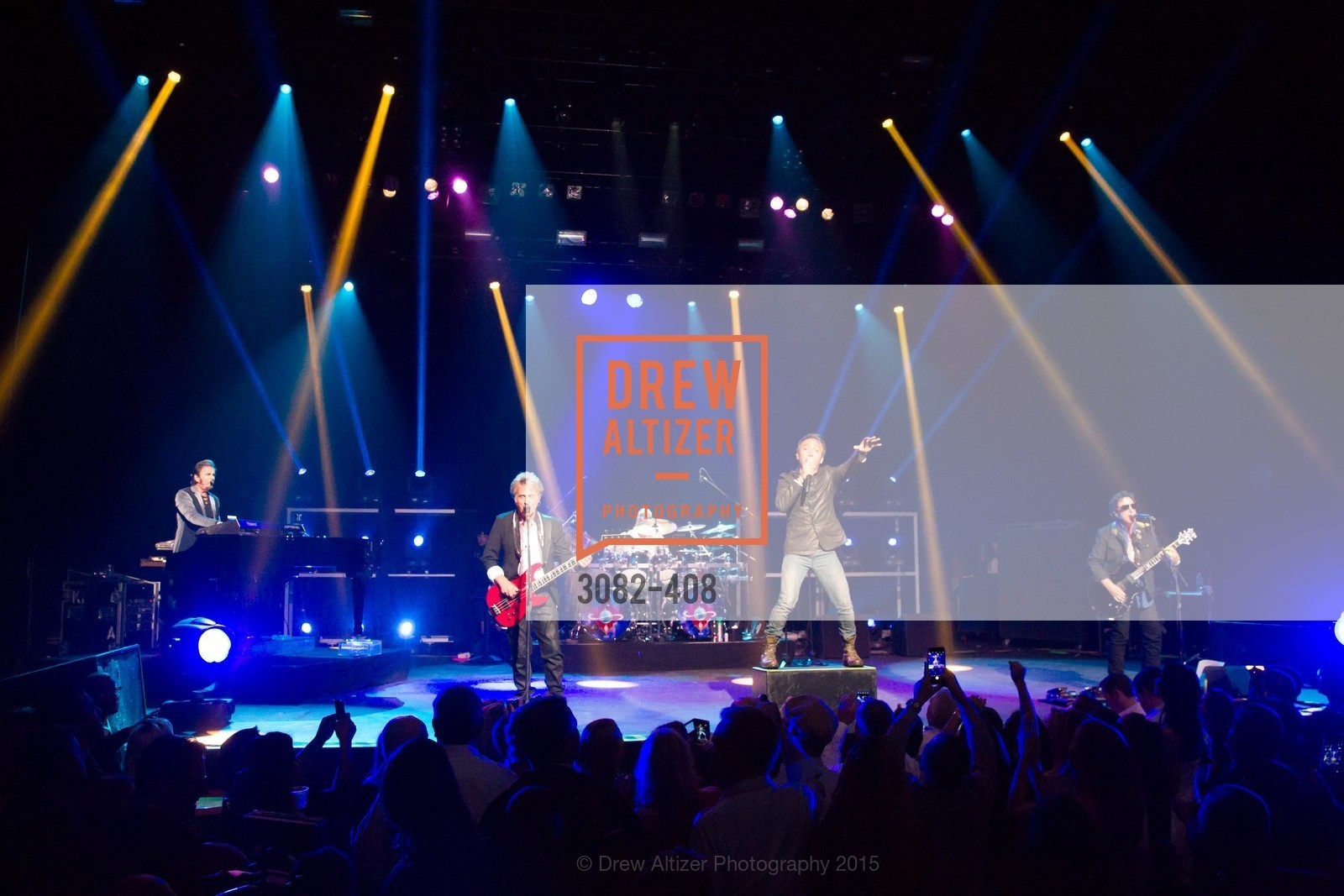 Performance By Journey, REDF's 2015 BENEFIT featuring JOURNEY, The Warfield Theatre. 982 Market St, October 22nd, 2015,Drew Altizer, Drew Altizer Photography, full-service agency, private events, San Francisco photographer, photographer california