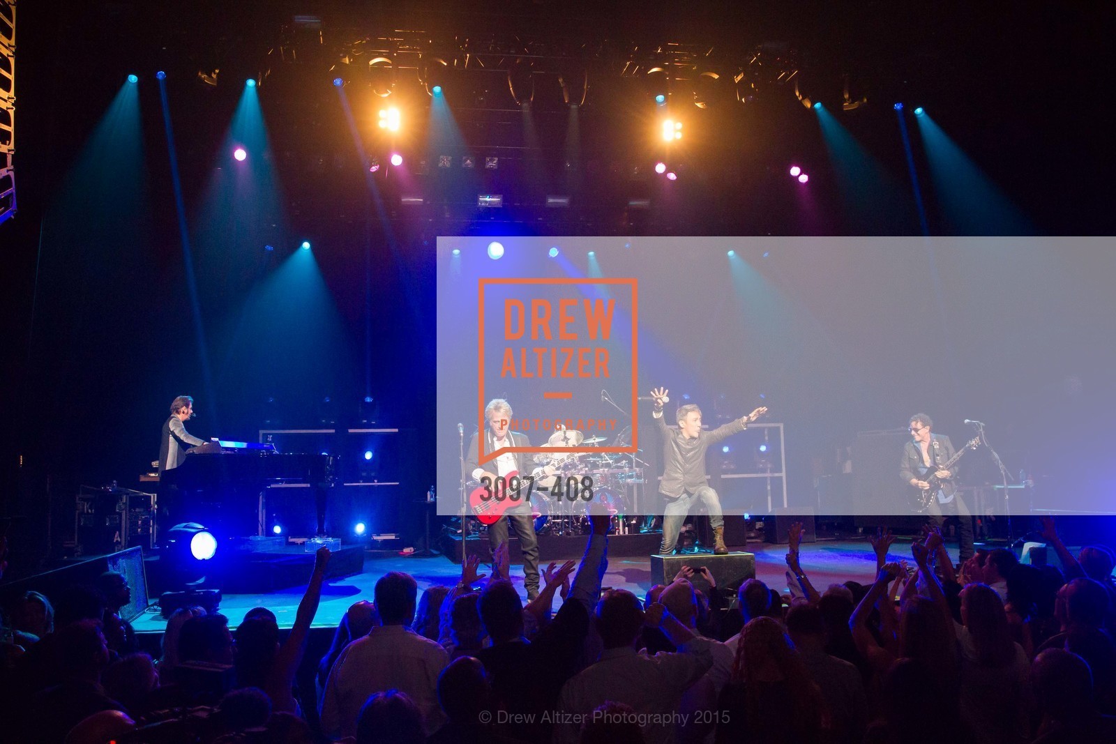 Performance By Journey, REDF's 2015 BENEFIT featuring JOURNEY, The Warfield Theatre. 982 Market St, October 22nd, 2015,Drew Altizer, Drew Altizer Photography, full-service agency, private events, San Francisco photographer, photographer california