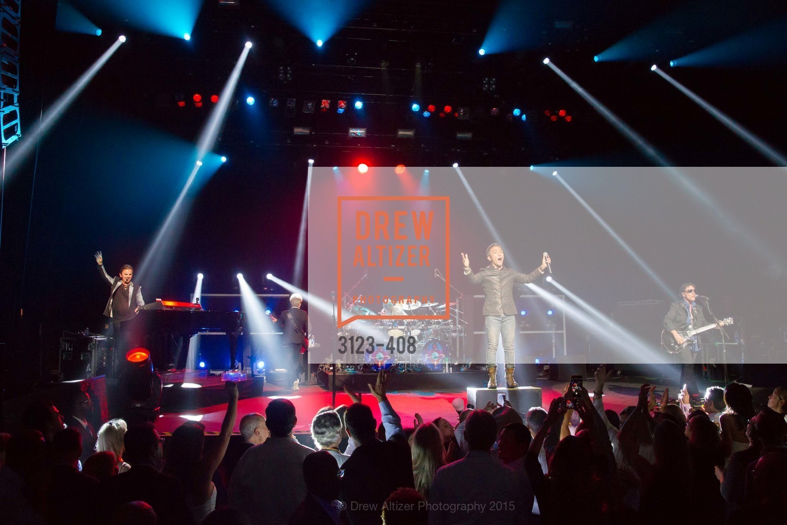 Performance By Journey, REDF's 2015 BENEFIT featuring JOURNEY, The Warfield Theatre. 982 Market St, October 22nd, 2015,Drew Altizer, Drew Altizer Photography, full-service agency, private events, San Francisco photographer, photographer california