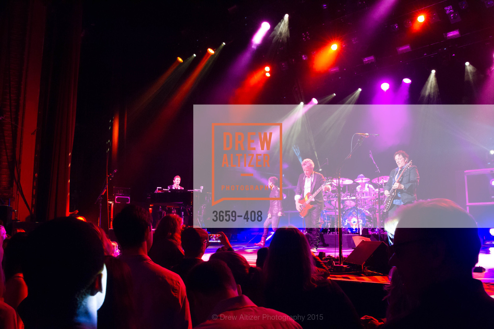Performance By Journey, REDF's 2015 BENEFIT featuring JOURNEY, The Warfield Theatre. The Warfield Theatre, . 982 Market St, October 22nd, 2015, Photo #3659-408 Performance By Journey, Photo #3659-408