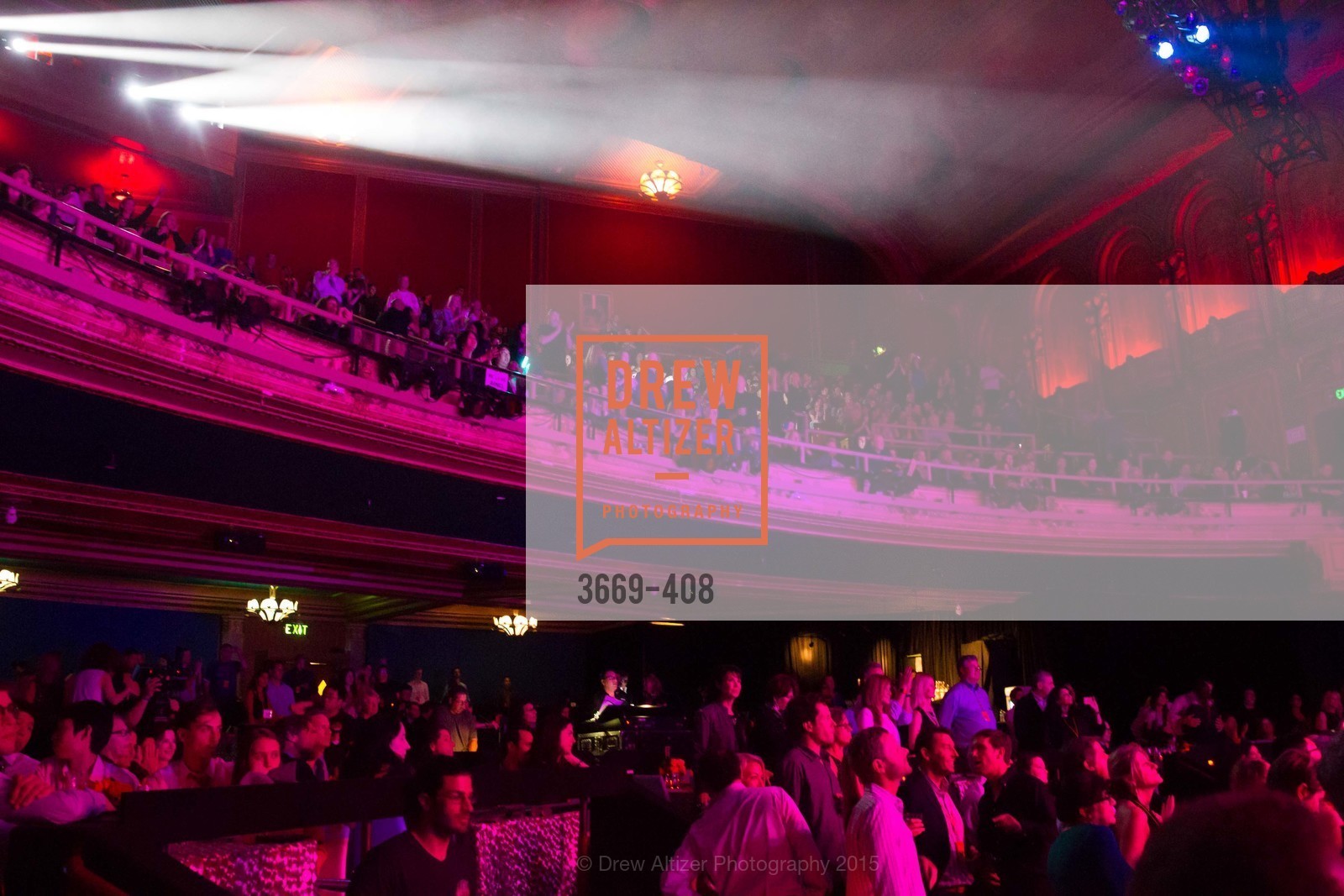 Atmosphere, REDF's 2015 BENEFIT featuring JOURNEY, The Warfield Theatre. 982 Market St, October 22nd, 2015,Drew Altizer, Drew Altizer Photography, full-service agency, private events, San Francisco photographer, photographer california