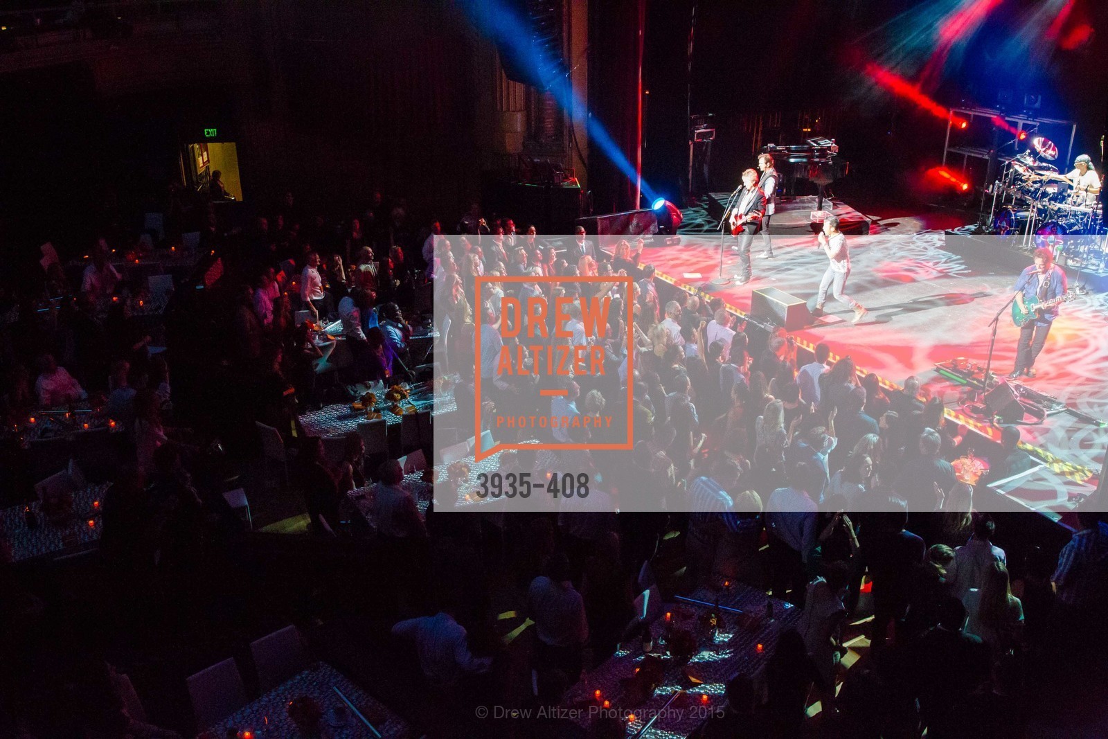 Performance By Journey, REDF's 2015 BENEFIT featuring JOURNEY, The Warfield Theatre. 982 Market St, October 22nd, 2015,Drew Altizer, Drew Altizer Photography, full-service agency, private events, San Francisco photographer, photographer california