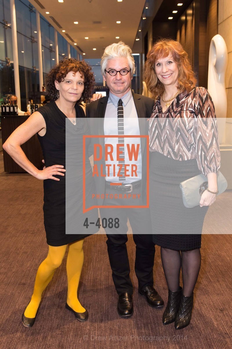 Monika Bauerlein, David Brock, Lizz Winstead, Mother Jones Annual Dinner, US, October 31st, 2014, Photo #4-4088 Monika Bauerlein, David Brock, Lizz Winstead, Photo #4-4088