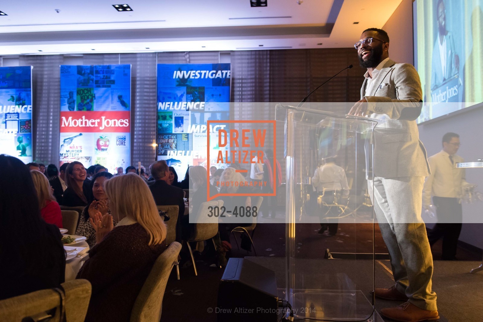 Baratunde Thurston, Mother Jones Annual Dinner, US, October 31st, 2014, Photo #302-4088 Baratunde Thurston, Photo #302-4088