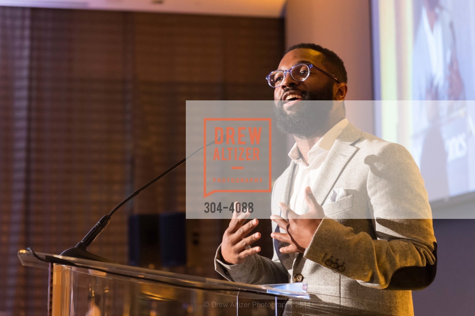 Baratunde Thurston, Mother Jones Annual Dinner, US, October 31st, 2014, Photo #304-4088 Baratunde Thurston, Photo #304-4088
