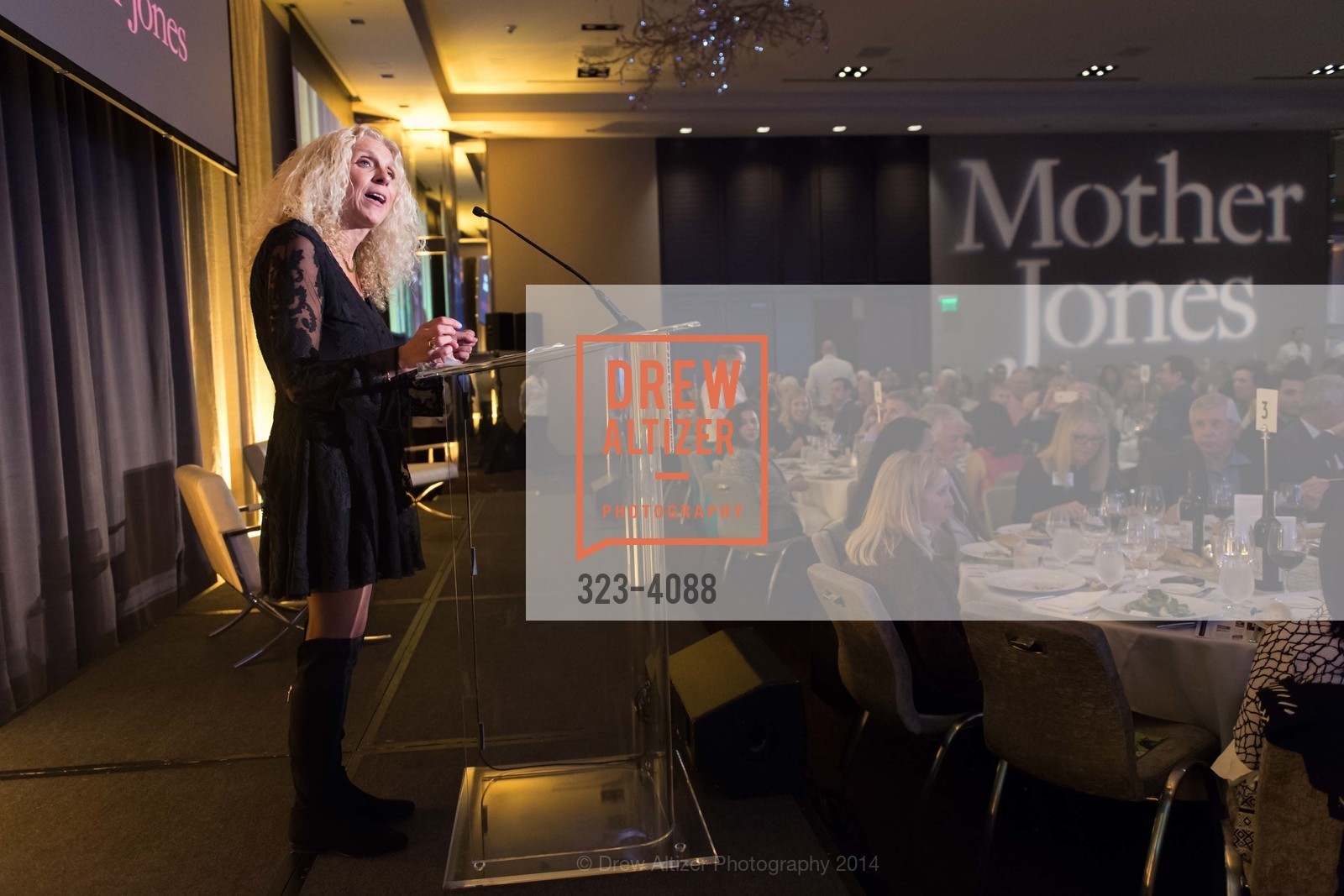 Madeleine Buckingham, Mother Jones Annual Dinner, US, October 31st, 2014, Photo #323-4088 Madeleine Buckingham, Photo #323-4088