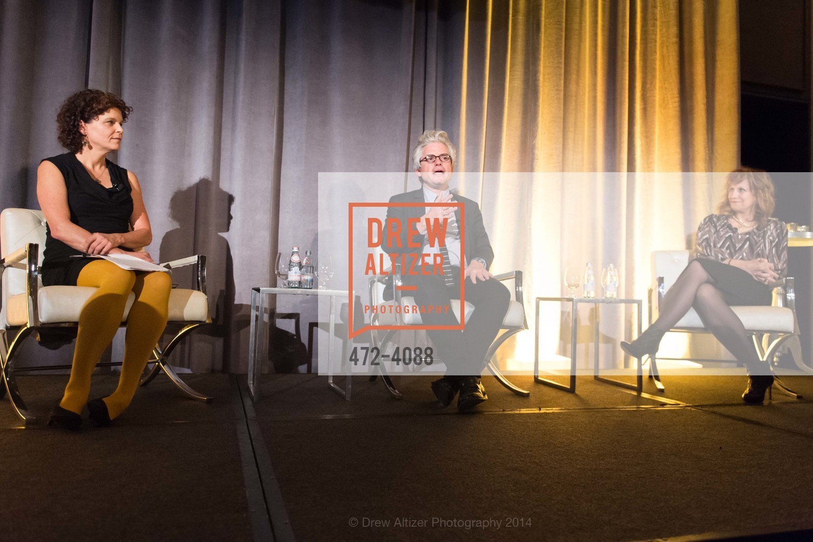 Monika Bauerlein, David Brock, Lizz Winstead, Mother Jones Annual Dinner, US, October 31st, 2014, Photo #472-4088 Monika Bauerlein, David Brock, Lizz Winstead, Photo #472-4088