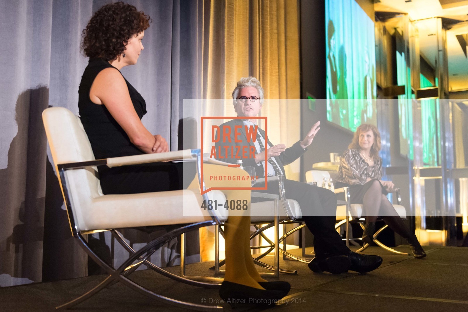 Monika Bauerlein, David Brock, Lizz Winstead, Mother Jones Annual Dinner, US, October 31st, 2014, Photo #481-4088 Monika Bauerlein, David Brock, Lizz Winstead, Photo #481-4088