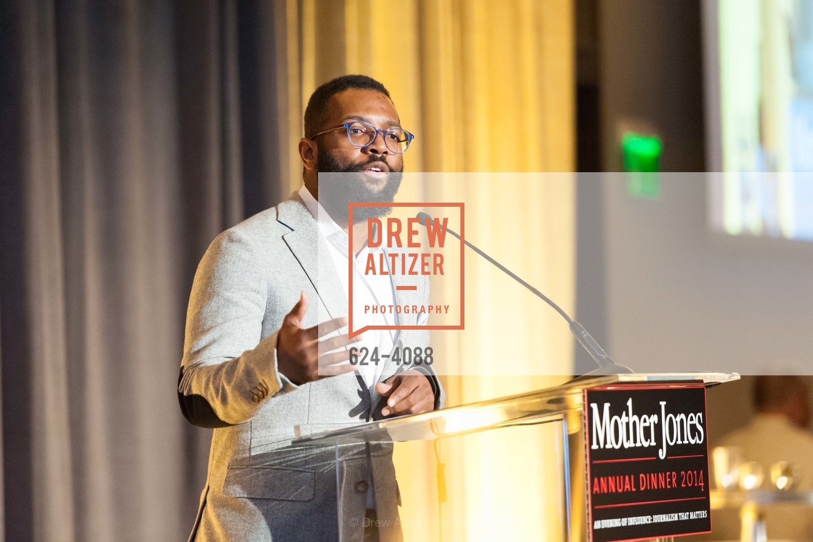 Baratunde Thurston, Mother Jones Annual Dinner, US, October 31st, 2014, Photo #624-4088 Baratunde Thurston, Photo #624-4088
