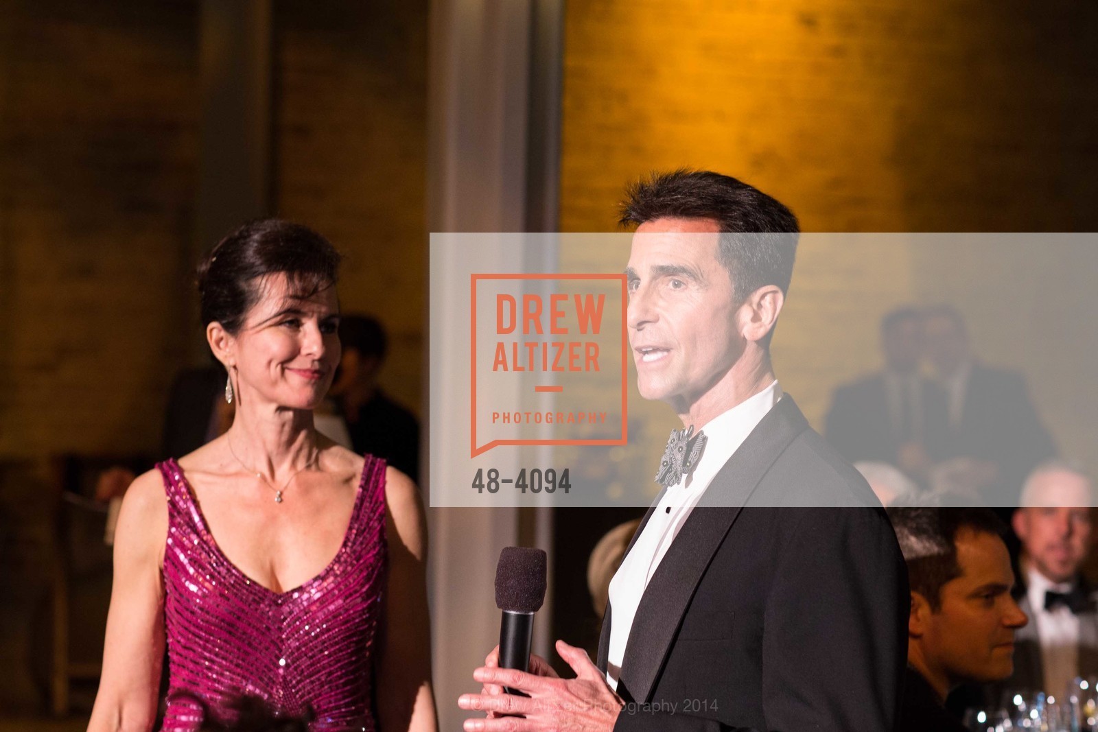 Celia Fushille, Senator Mark Leno, SMUIN BALLET's 20th Anniversary 2014 XXravaganza Gala, US, March 1st, 2014, Photo #48-4094 Celia Fushille, Senator Mark Leno, Photo #48-4094