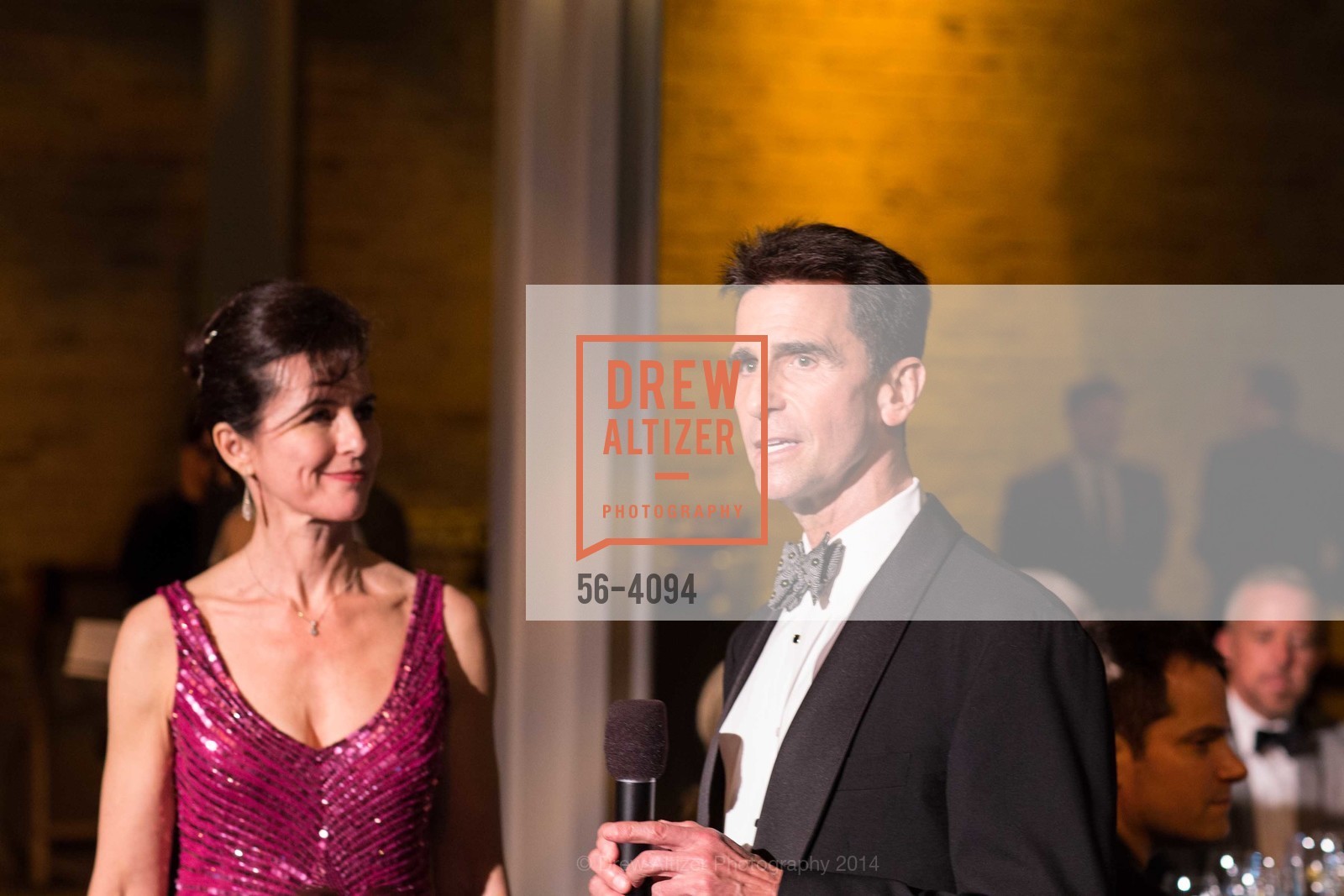 Celia Fushille, Senator Mark Leno, SMUIN BALLET's 20th Anniversary 2014 XXravaganza Gala, US, March 1st, 2014, Photo #56-4094 Celia Fushille, Senator Mark Leno, Photo #56-4094