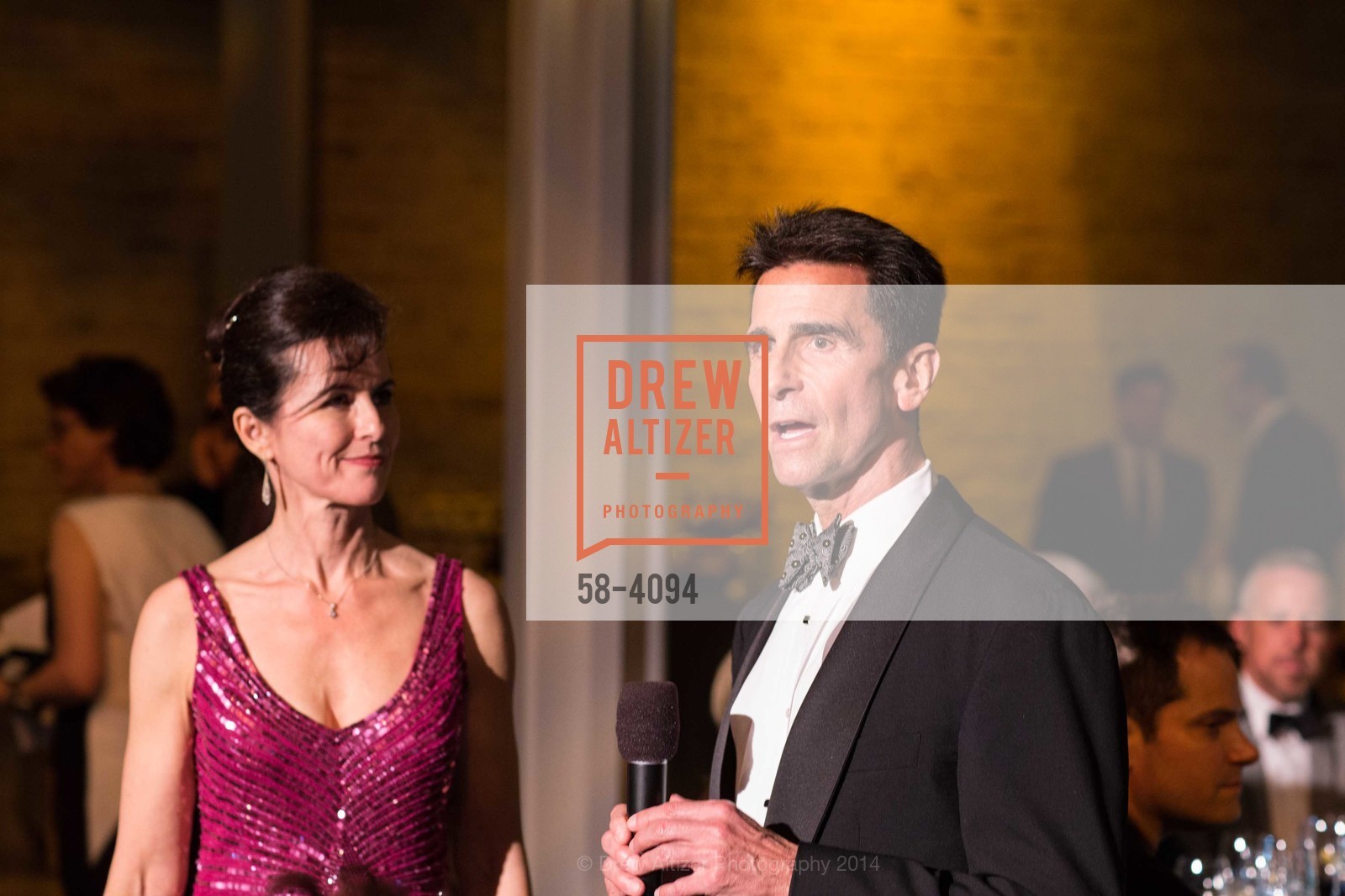 Celia Fushille, Senator Mark Leno, SMUIN BALLET's 20th Anniversary 2014 XXravaganza Gala, US, March 1st, 2014, Photo #58-4094 Celia Fushille, Senator Mark Leno, Photo #58-4094