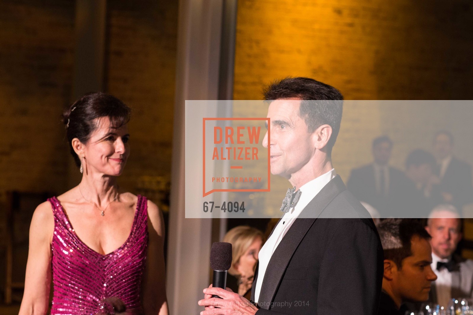 Celia Fushille, Senator Mark Leno, SMUIN BALLET's 20th Anniversary 2014 XXravaganza Gala, US, March 1st, 2014, Photo #67-4094 Celia Fushille, Senator Mark Leno, Photo #67-4094