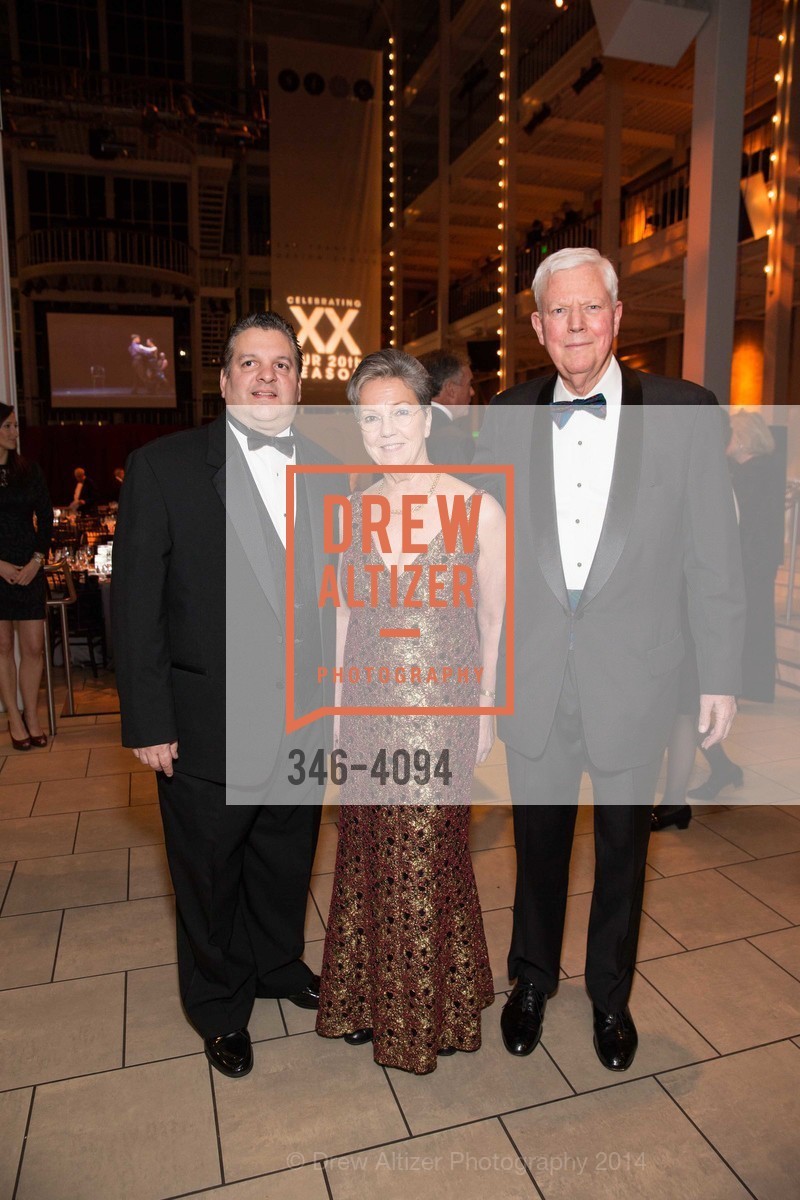 John Konstin, Patti Hume, Jerry Hume, SMUIN BALLET's 20th Anniversary 2014 XXravaganza Gala, US, March 1st, 2014, Photo #346-4094 John Konstin, Patti Hume, Jerry Hume, Photo #346-4094