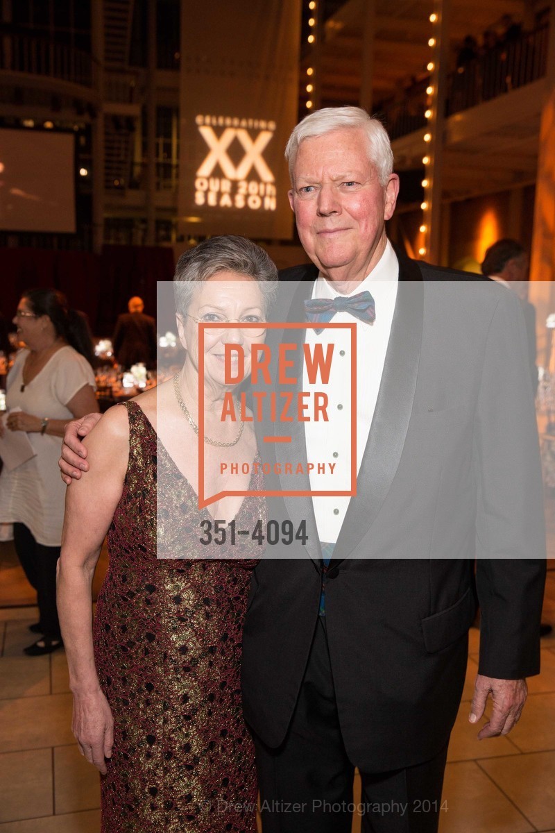 Patti Hume, Jerry Hume, SMUIN BALLET's 20th Anniversary 2014 XXravaganza Gala, US, March 1st, 2014, Photo #351-4094 Patti Hume, Jerry Hume, Photo #351-4094