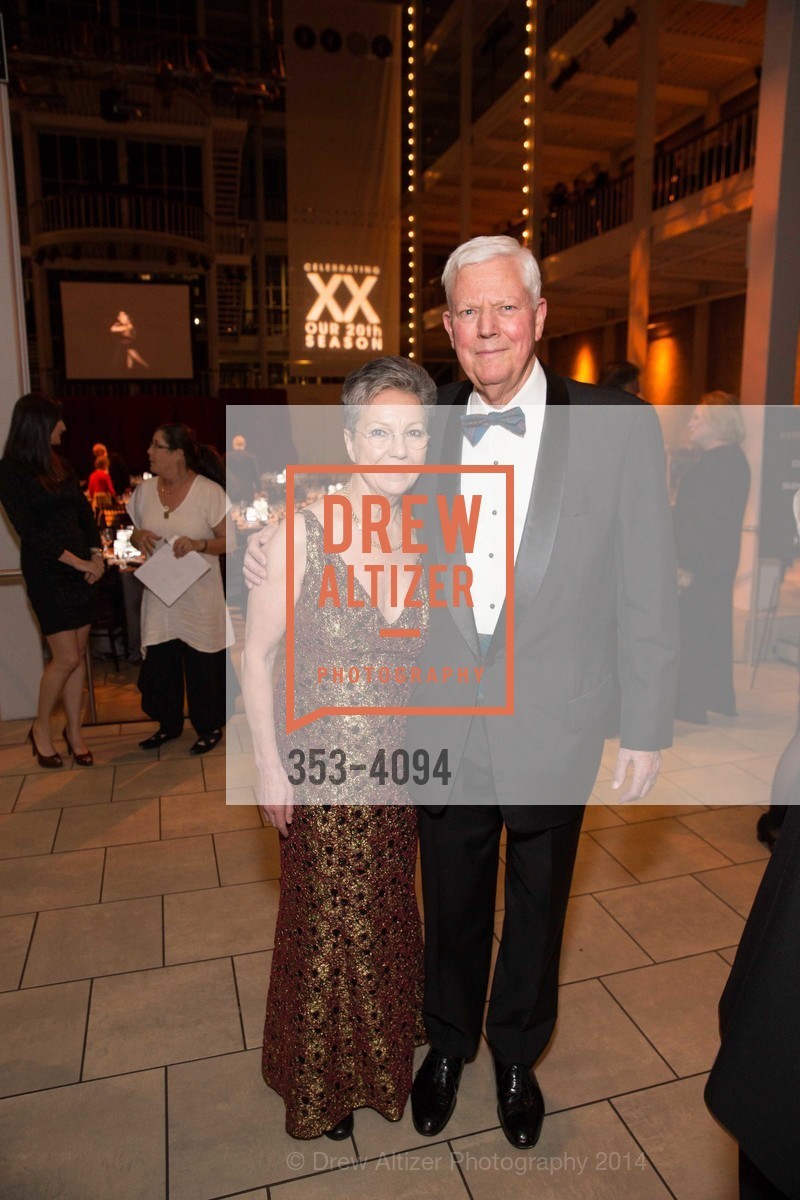 Patti Hume, Jerry Hume, SMUIN BALLET's 20th Anniversary 2014 XXravaganza Gala, US, March 1st, 2014, Photo #353-4094 Patti Hume, Jerry Hume, Photo #353-4094