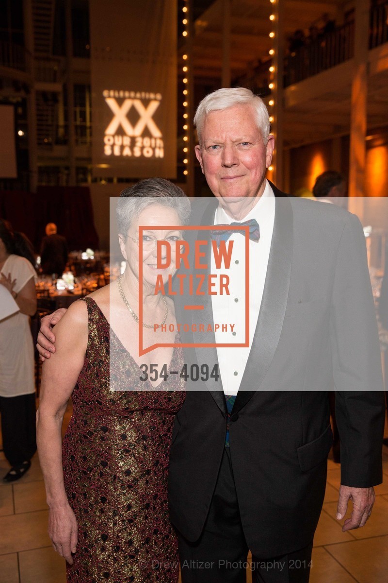 Patti Hume, Jerry Hume, SMUIN BALLET's 20th Anniversary 2014 XXravaganza Gala, US, March 1st, 2014, Photo #354-4094 Patti Hume, Jerry Hume, Photo #354-4094
