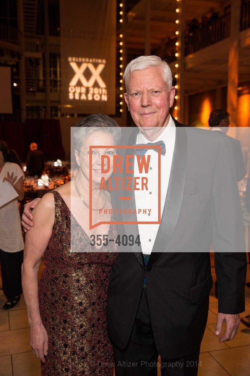 Patti Hume, Jerry Hume, SMUIN BALLET's 20th Anniversary 2014 XXravaganza Gala, US, March 1st, 2014, Photo #355-4094 Patti Hume, Jerry Hume, Photo #355-4094